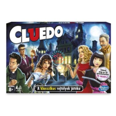 Cluedo - Klasszikus bűnügyi detektív társasjáték - Hasbro 