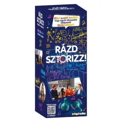 Rázd és sztorizz társasjáték 