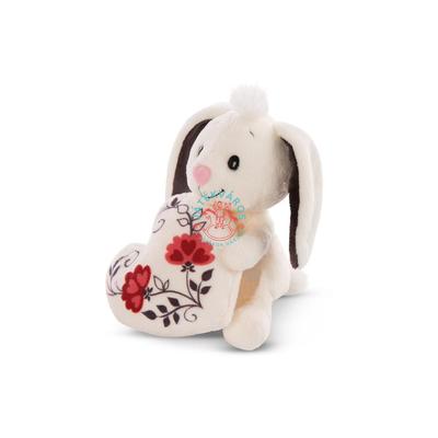 Nici Love  plüss nyuszi szívvel 13 cm 