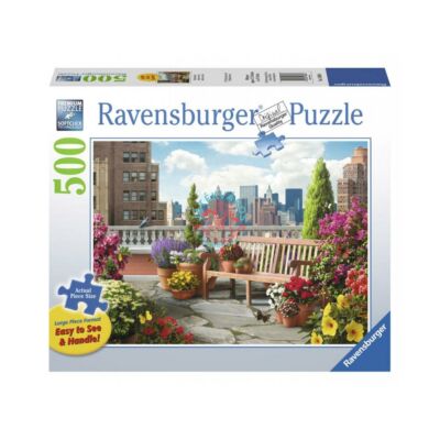Ravensburger puzzle 500 db-os - Tetőterasz 