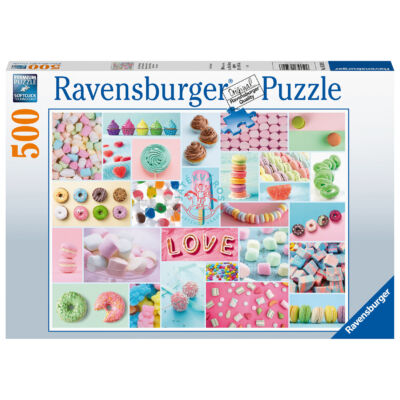 Ravensburger puzzle 500 db-os - Édes csábítás
