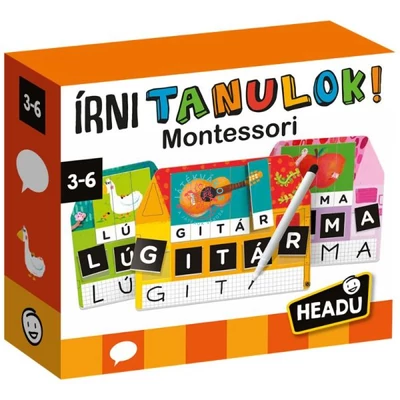 Írni tanulok, fejlesztőjáték - Headu 