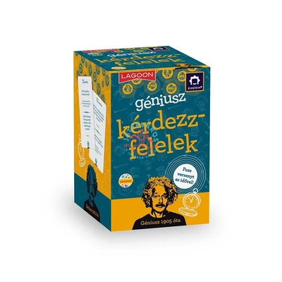 Einstein géniusz kérdezz- felelek társasjáték 
