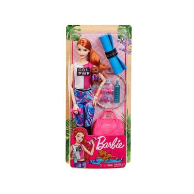 Barbie feltöltődés fitness baba kiegészítőkkel 