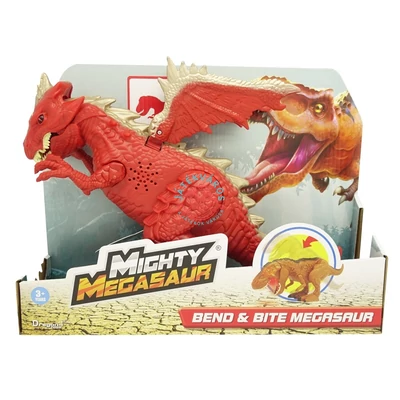 Dragon-i Hatalmas Megasaurus,mozgatható,dinó harapó sárkány 30 cm 