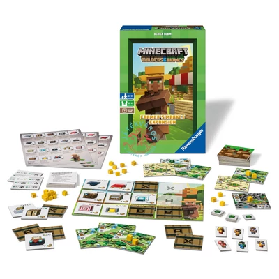 Minecraft Builders & Biomes farmer's market társasjáték kiegészitő - Ravensburger