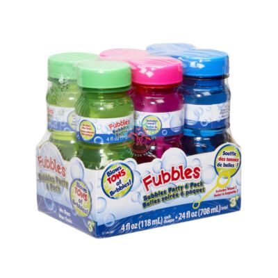 Little Kids: Fubbles Party buborékfújó készlet 6X118 ML