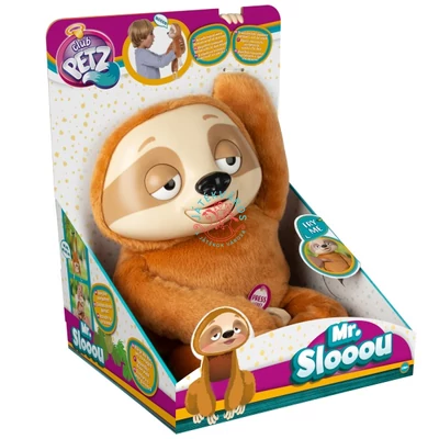Club Petz Mr. Slooou interaktiv lajhár plüss