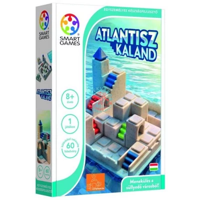 Atlantisz kaland Smart Games logikai társasjáték