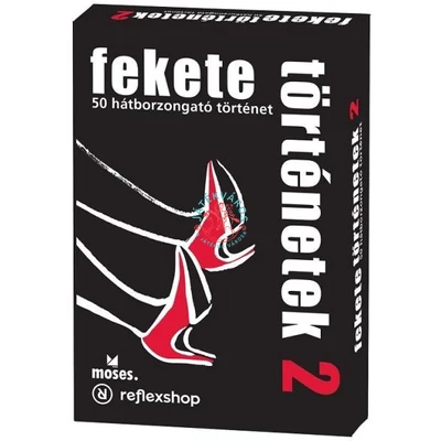 Fekete történetek 2. társasjáték, kártyajáték 