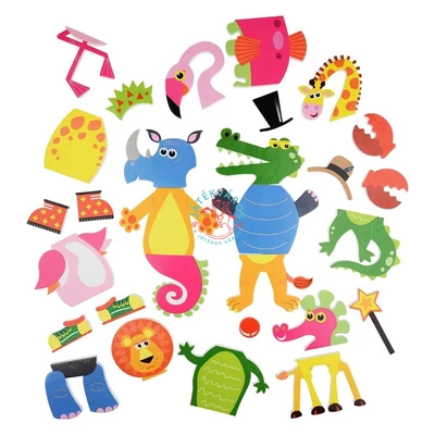 Buddy & Barney:Tapassz a csempére vízi játék - Furcsa és különös állatok 