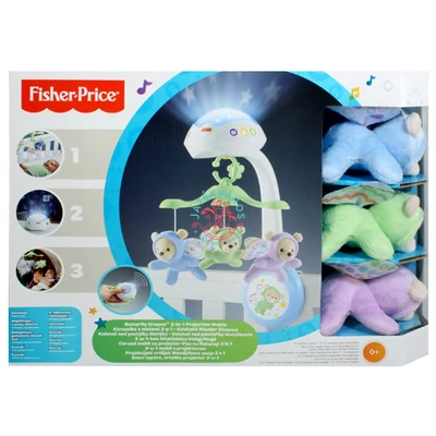 Altatódalos 3 az 1-ben projektoros kiságyforgó - Fisher-Price 