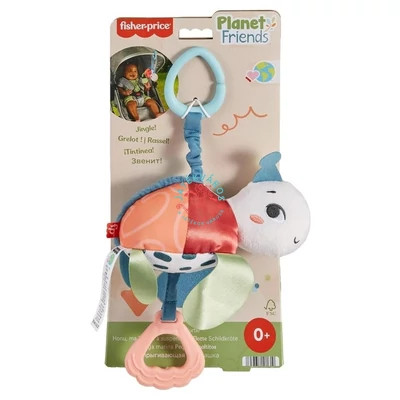  Fisher-Price Föl-le teknőcpajti plüss rágókával