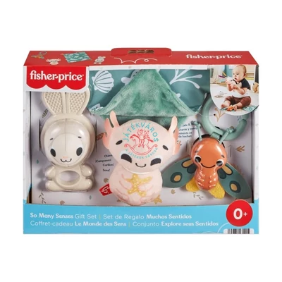  Fisher-Price Sensimals Helló érzékelés játékszett - 4 szenzoros játékkal