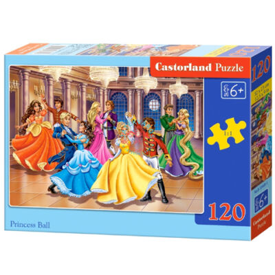 Hercegnők bálja 120 db-os puzzle Castorland