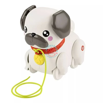 Fisher Price kis kedvencek foglalkoztató-mopsz kutyus  sétáltató