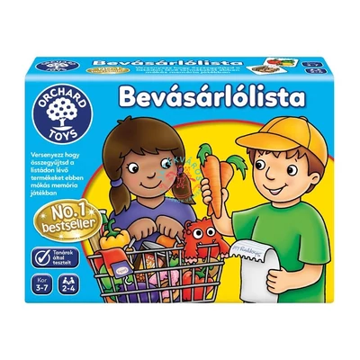 Orchard Toys - Bevásárlólista társasjáték   Orchard Toys - Bevásárlólista társasjáték