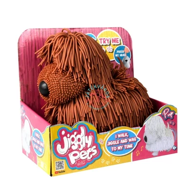 Jiggly Pets:Riszáló állatok, kutya- barna