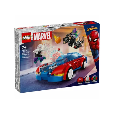 Lego Super Heroes Marvel-Pókember versenyautó & Venomizált zöld manó 76279