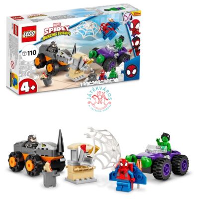 Lego Spidey - Hulk vs Rhino teherautós leszámolás 10782 