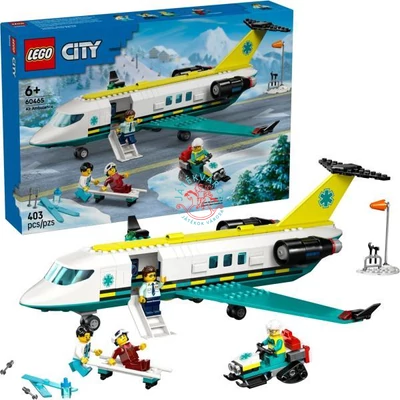 Lego City Sürgősségi mentőrepülőgép 60465 