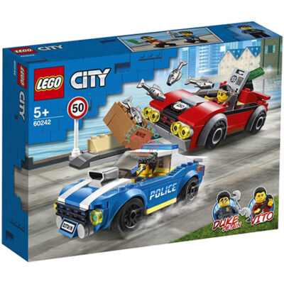 Lego City Police Rendőrségi letartóztatás az országúton 60242
