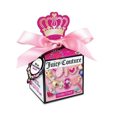 MAKE IT REAL JUICY COUTURE KÁPRÁZATOS MEGLEPETÉS DOBOZ 3 CSINÁLD MAGAD KARKÖTŐVEL