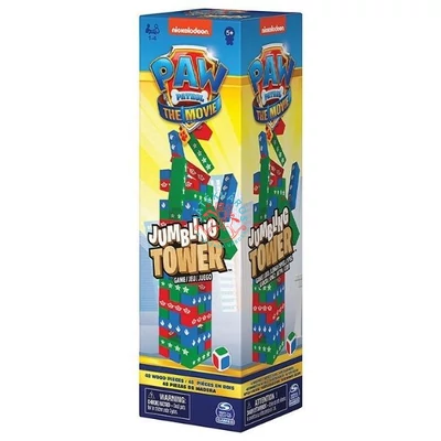 Mancs őrjárat,Paw Patrol jenga ,imbolygó torony, ügyességi játék 