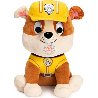 Mancs Őrjárat Paw Patrol plüss - Rubble 15 cm 