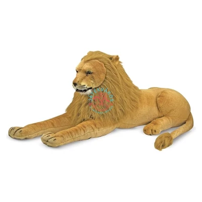 Melissa & Doug:Óriás pihepuha plüss oroszlán 