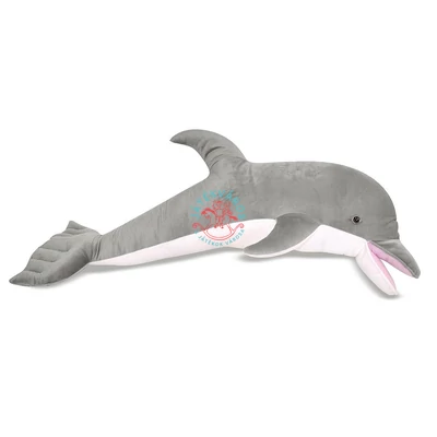 Melissa & Doug Óriás pihepuha plüss delfin 