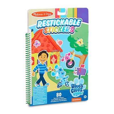 Melissa & Doug Újrahasználható matrica készlet - Azúrkék kedvenc helyei 