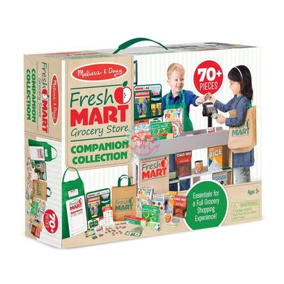Melissa & Doug szerepjáték kellék élelmiszer bevásárló szett 