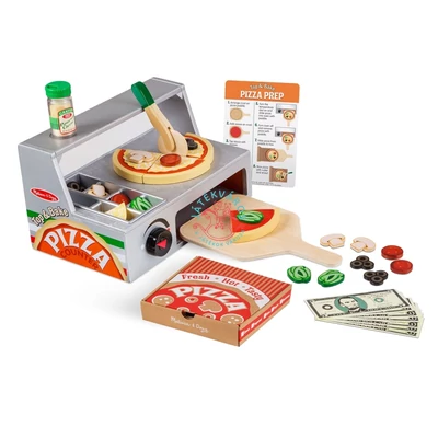 Melissa & Doug fa pizzasütő készlet 