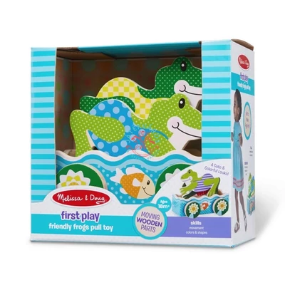 MELISSA & DOUG BÉBI ÉS TIPEGŐ FAJÁTÉKOK, BÉKAVERSENY