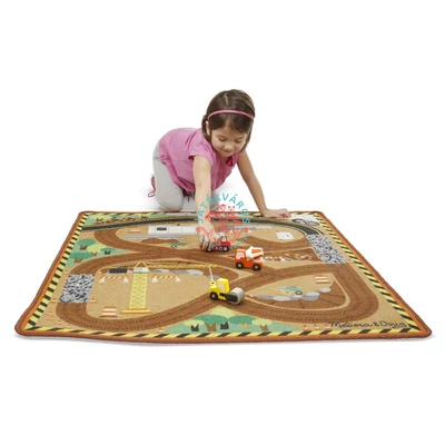 Melissa & Doug játszószőnyeg 100 x 90 cm - építkezés 