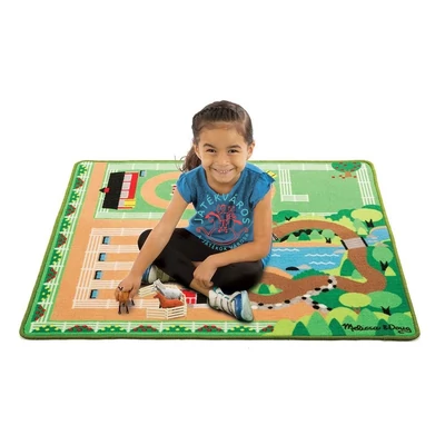 Melissa & Doug játszószőnyeg 100 x 90 cm - lovak