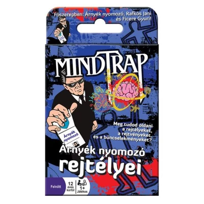 Mindtrap - Árnyék nyomozó rejtélyei csavaros fejtörők kártyajáték 