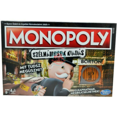 Monopoly Szélhámosok társasjáték