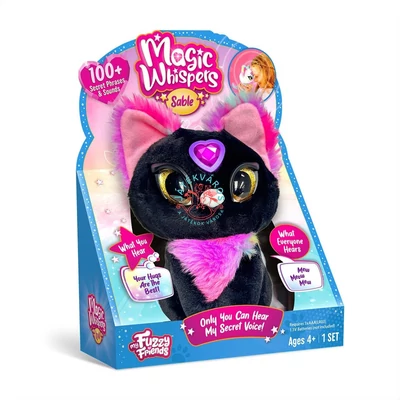 My fuzzy friends suttogó plüss cica - Sable My fuzzy friends suttogó plüss cica - Sable