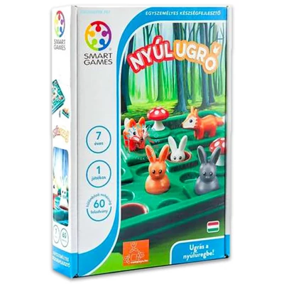 Nyúlugró Smart Games társasjáték 