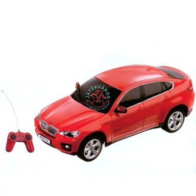 RC távirányítós autó BMW X6 piros