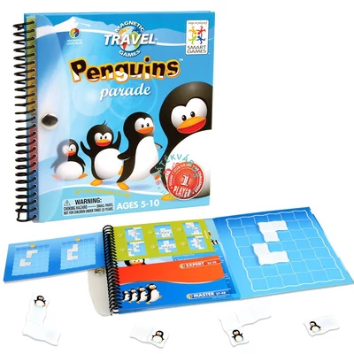 Smart Games Pingvin parádé mágneses utazó társasjáték