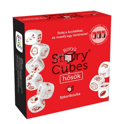 Sztorikocka Hősök party társasjáték