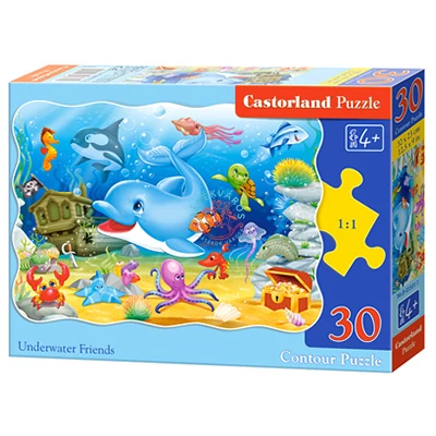 Vízalatti barátok 30 db-os puzzle Castorland