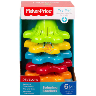 Fisher Price Pörgő-forgó színes kúpok bébijáték