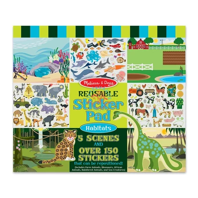 Melissa & Doug Újrahasználható matrica készlet