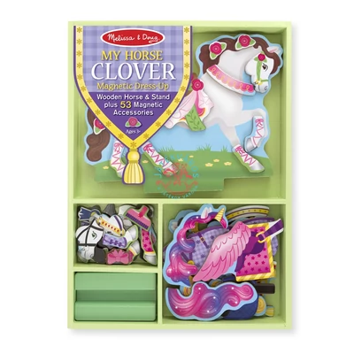 Melissa & Doug Mágneses fa öltöztető,lovacskás