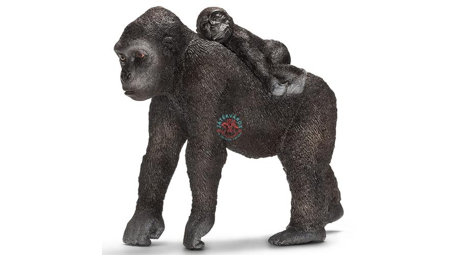 Schleich Gorilla Nosteny Majom Bebivel Jatekvaos