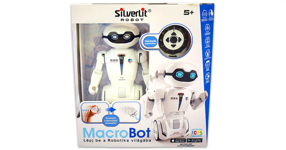 Silverlit Macrobot robot- Játékváros